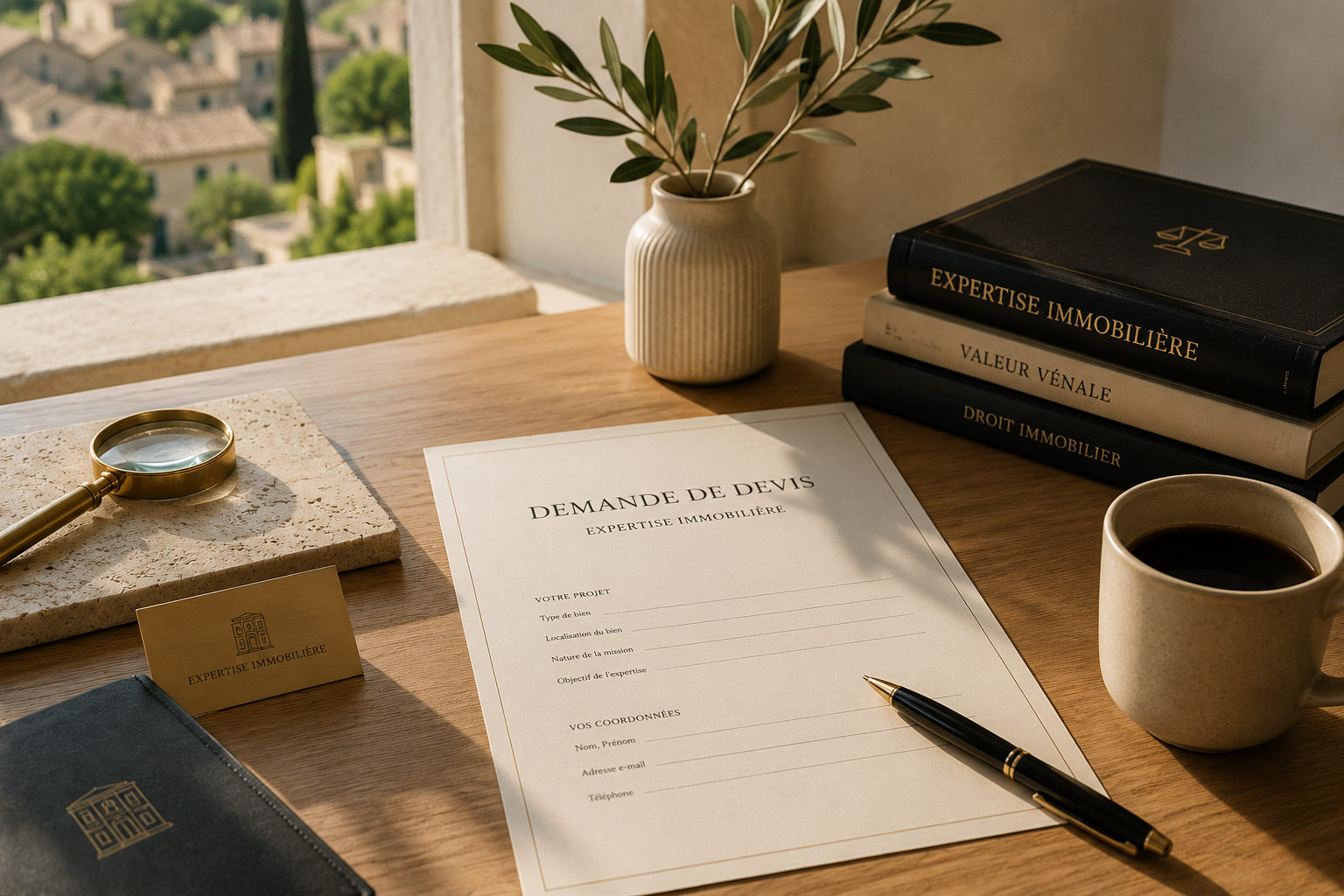 Demande de devis d'expertise immobilière — Mon Expert Immo, Uzège